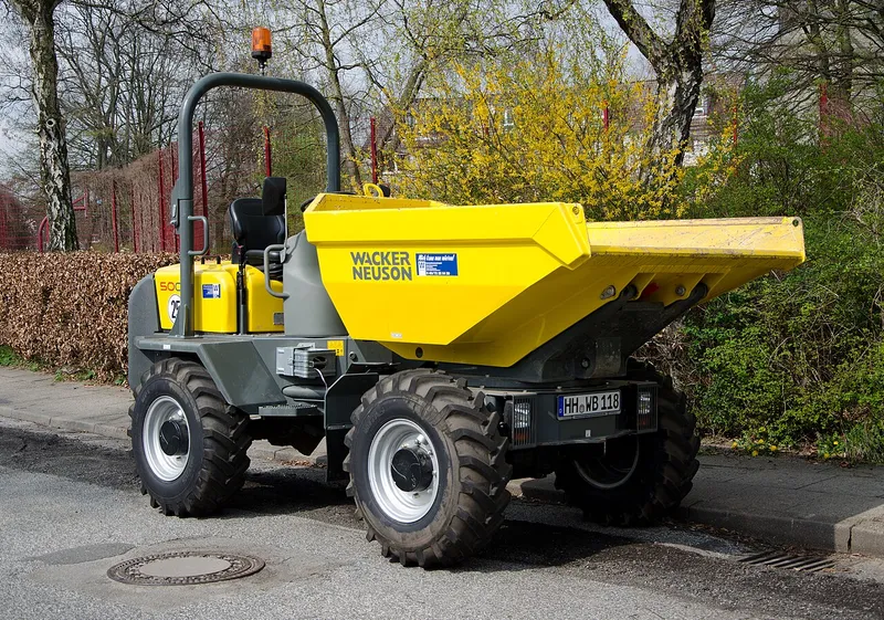 Wacker Neuson DW60 — Dampry a přepravníky